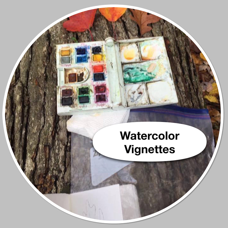 Watercolor Vignettes workshop