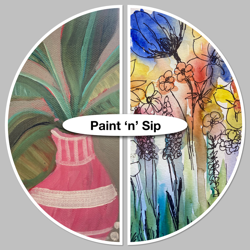 Paint & Sip Party - Acrylic Painting with Kate