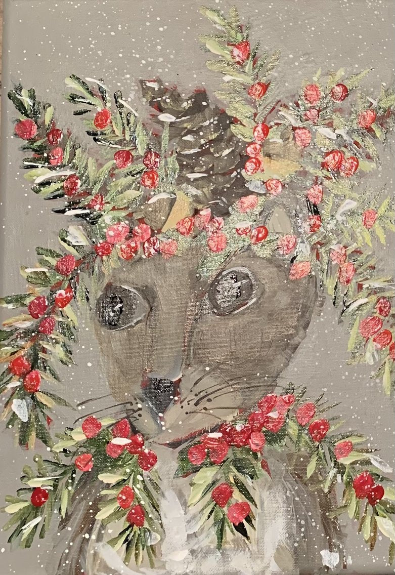 Woodland Animals Celebrate the Holidays