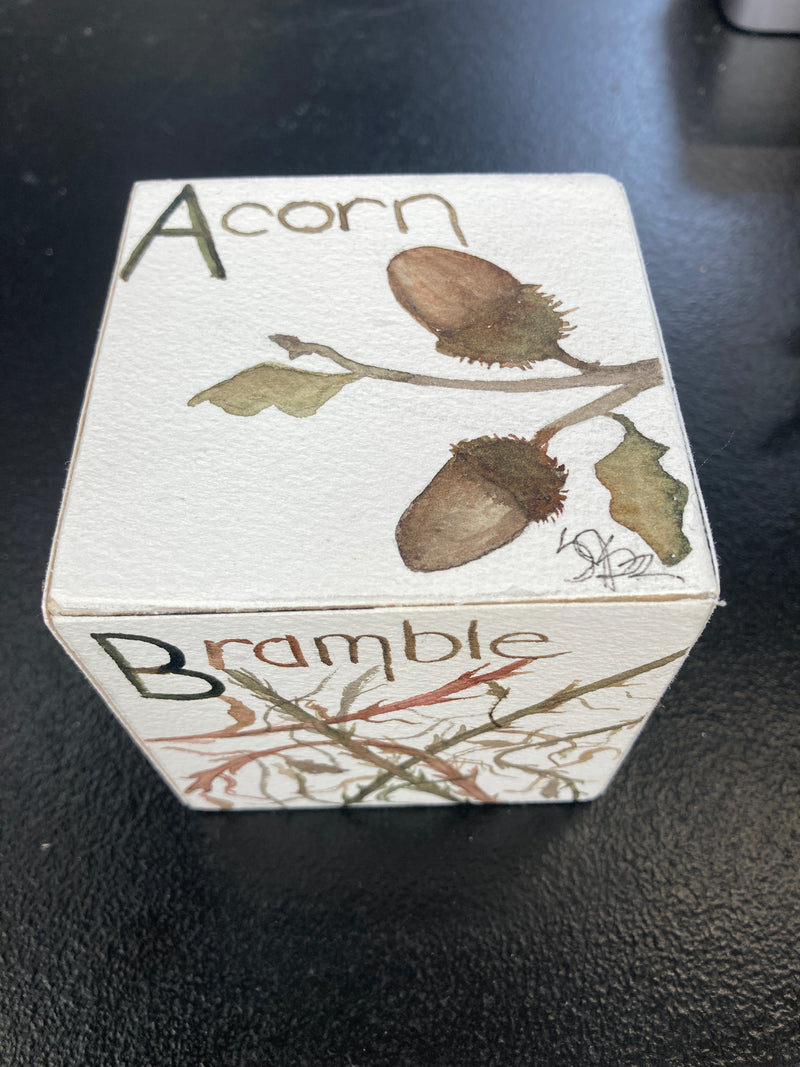 Nature Words Cube
